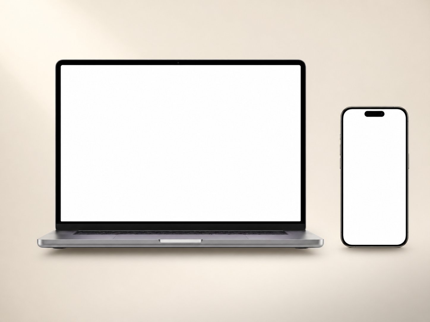 MacBook et iPhone affichant un site FollowView3D